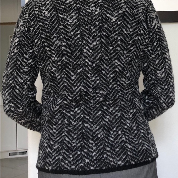 Italian wool open cardigan sweater jacket - Picture 6 of 6